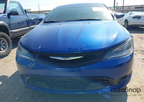 2015 Chrysler 200 S из США, поврежденный, VIN 1C3CCCBB6FN534642
